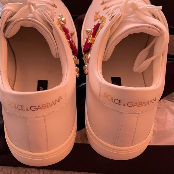 Dolce and Gabbana white sneakers - Picture 3 of 7